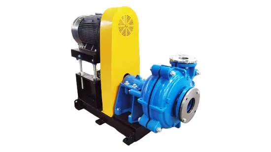 Compact Construction Ease of Maintenance Closed Impeller Slurry Pump for Mining Slurry Processing with ISO / CE